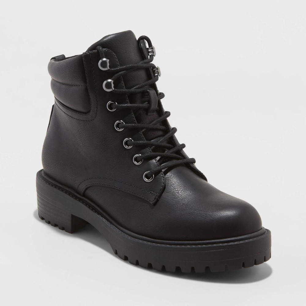 - - Women's Adan Microsuede Lace Up Bootie